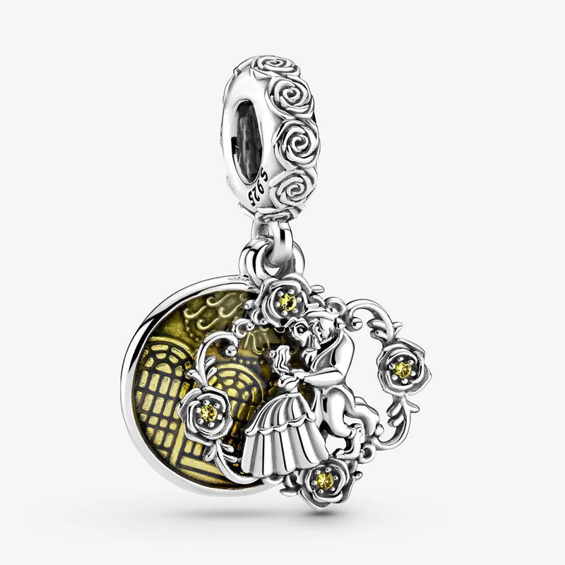 925 Sterling Silver Dancing Dangle Beads for Jewelry Making