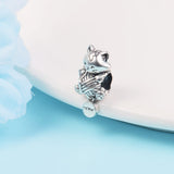 925 Silver Kitten & Yarn Ball Beads for Jewelry Making