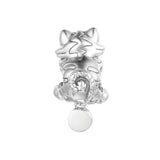 925 Silver Kitten & Yarn Ball Beads for Jewelry Making