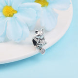 925 Silver Kitten & Yarn Ball Beads for Jewelry Making