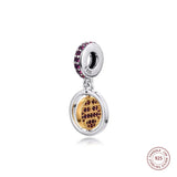 925 Sterling Silver Crystal Beads Lucky Charms