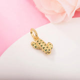 925 Silver Cactus Charm for Bracelets DIY Jewelry Making