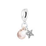 DIY 925 Silver Triple Dangle Charms for Jewelry Making