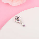 Mrs.Potts & Chip Dangle Charms 925 Silver DIY Beads