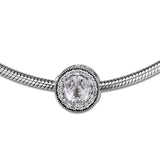 Patience Essence Beads with CZ 925 Silver Charms