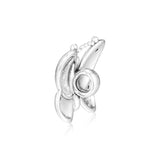 Butterfly Charm 925 Silver Bangle Beads DIY Fine Jewelry