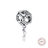 925 Sterling Silver Music Notes Charm Bead for Bracelets