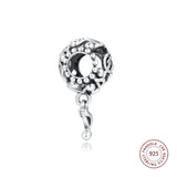 925 Sterling Silver Music Notes Charm Bead for Bracelets