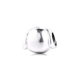925 Sterling Silver Devoted Dog Charm Metal Beads for Jewelry Making