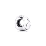 925 Sterling Silver Devoted Dog Charm Metal Beads for Jewelry Making