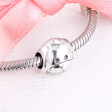 925 Sterling Silver Devoted Dog Charm Metal Beads for Jewelry Making