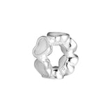 Europe Charms 100% Sterling Silver Love Beads with Enamel
