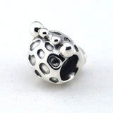 925 Sterling Silver Giraffe Bead for European Charm Bracelets