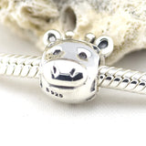925 Sterling Silver Giraffe Bead for European Charm Bracelets