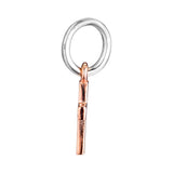 Symbol of Faith Beads with Rose Plated Silver Jewelry