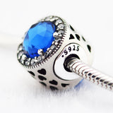 925 Silver Peace Charms Beads for Bracelets - Women Gift