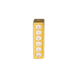 925 Silver Sparkle Clip Charm Beads for DIY Jewelry
