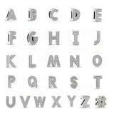 Europe Reflexions 26 Letters Clip Charm 925 Silver DIY Jewelry Beads