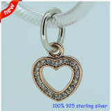 925 Silver Love Dangle Charms for Bracelet