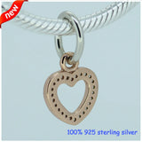 925 Silver Love Dangle Charms for Bracelet