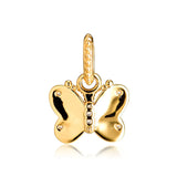 Butterfly Charm Sterling Silver Bead for Bracelets