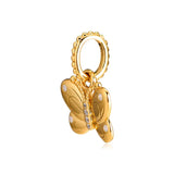 Butterfly Charm Sterling Silver Bead for Bracelets