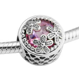 925 Silver Dazzling Daisy Meadow Charm
