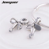 925 Silver Equestrian Charms for DIY Bracelet Making