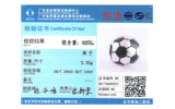 925 Sterling Silver Football Charms Beads for Bracelets