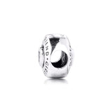 Clear CZ 925 Sterling Silver Charms for Bracelets