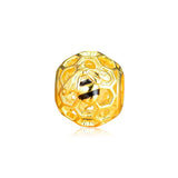 925 Sterling Silver Honeybee Charms for Bracelets