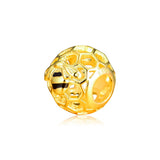 925 Sterling Silver Honeybee Charms for Bracelets