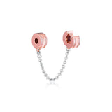 925 Sterling Silver Insignia Rose Charms for Bracelets