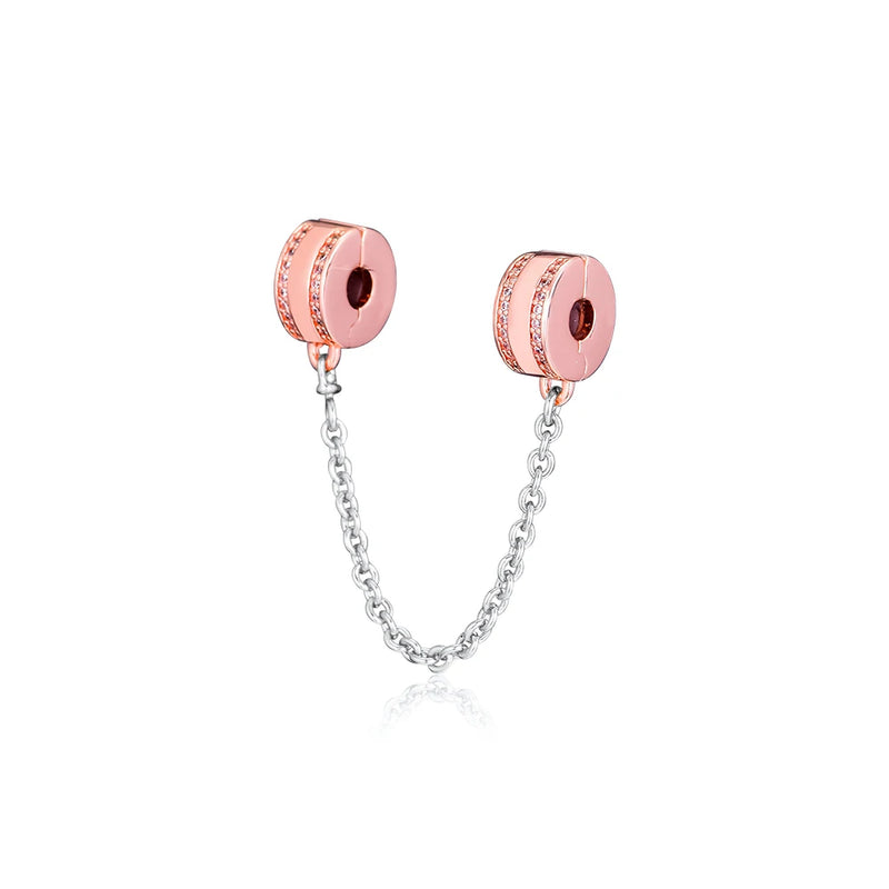 925 Sterling Silver Insignia Rose Charms for Bracelets
