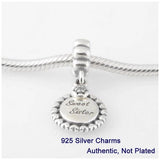 Mother Charms 925 Sterling Silver Beads for Bracelets