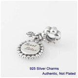 Mother Charms 925 Sterling Silver Beads for Bracelets