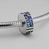 925 Sterling Silver Mosaic Shining Elegance Clip Charm Bead