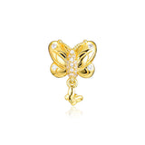 Butterfly Beads 925 Sterling Silver Jewelry