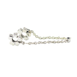 Wildflower Meadow Safety Chain Charms 925 Sterling Silver Beads
