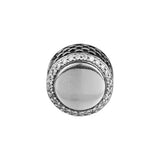 Bootiful Beads with Clear CZ 925 Sterling-Silver Bracelet Charms