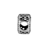 Bootiful Beads with Clear CZ 925 Sterling-Silver Bracelet Charms
