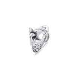 925 Silver Brilliant Bow Beads with Clear CZ for Charms Bracelets
