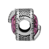 925 Sterling Silver Entwined Love Beads for Charms Bracelets