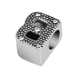 Letter B Beads 925 Sterling Silver Jewelry for Charms Bracelets