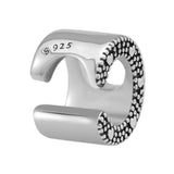 Letter C Beads for Charms Bracelets 925 Sterling Silver Jewelry