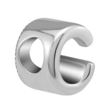 Letter C Beads for Charms Bracelets 925 Sterling Silver Jewelry
