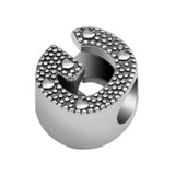 Letter G Beads 925 Sterling Silver Jewelry