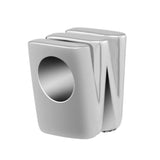 Letter W 925 Sterling Silver Charm Bead for Bracelets
