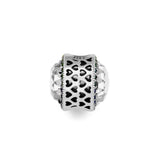 Multi-Color Radiant Hearts Beads 925 Sterling Silver Charms Bracelets