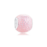 Pink Enchantment Beads with Enamel for Charms Bracelets